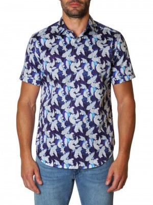 Robert Graham Alfaro Short Sleeve Woven Shirt Multi | 863025-ABX
