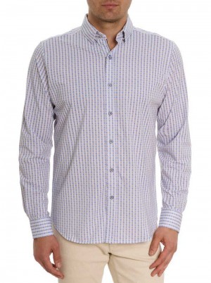 Robert Graham Balix Motion Long Sleeve Knit Shirt Multi | 786532-WOL
