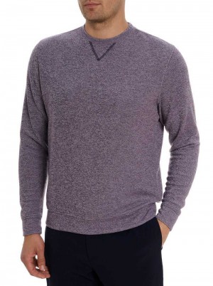 Robert Graham Bassi 2 Long Sleeve Knit Lila | 854906-CYF
