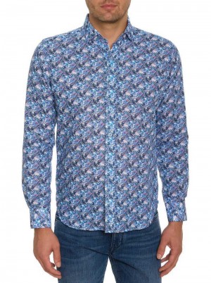 Robert Graham Big Sur Long Sleeve Button Down Shirt Multi | 480532-WMK