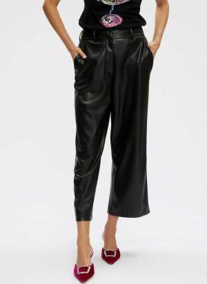 Robert Graham Blair Leather Pant Schwarz | 984627-XPT