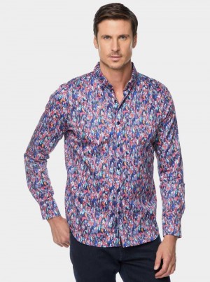 Robert Graham Brighton Long Sleeve Button Down Shirt Multi | 063852-IFN