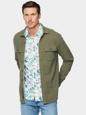Robert Graham Brunner Long Sleeve Knit Blau | 217946-KVO