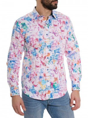 Robert Graham Byers 2 Long Sleeve Button Down Shirt Multi | 916084-CKB