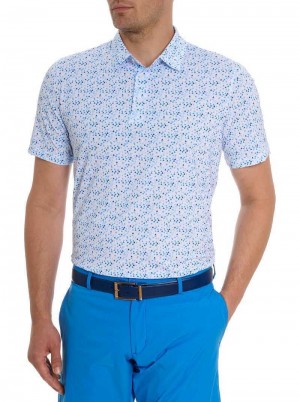 Robert Graham Calder Polo Blau | 829416-EON