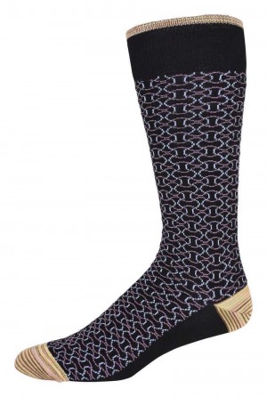 Robert Graham Calix Socks Schwarz | 139628-TYE