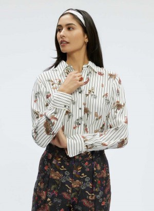 Robert Graham Carrie Shirt Weiß | 845072-MPI