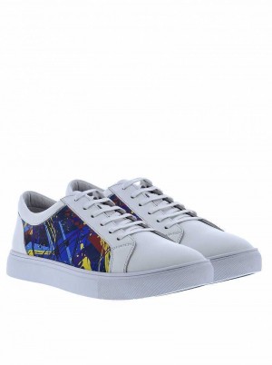 Robert Graham Cascade Sneakers Weiß | 047182-TAQ