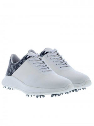 Robert Graham Crockett Golf Shoes Weiß | 193547-TMO