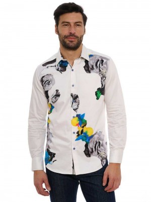 Robert Graham Delmore Long Sleeve Button Down Shirt Multi | 349067-BEC