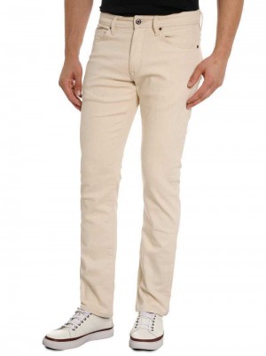 Robert Graham Elliott Denim Pant Oatmeal | 860134-VQJ