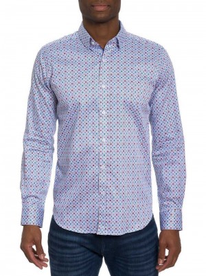 Robert Graham Favre Long Sleeve Button Down Shirt Multi | 952418-DFC