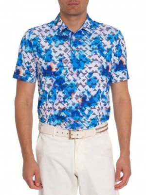 Robert Graham Fisher Performance Polo Multi | 201638-SVP