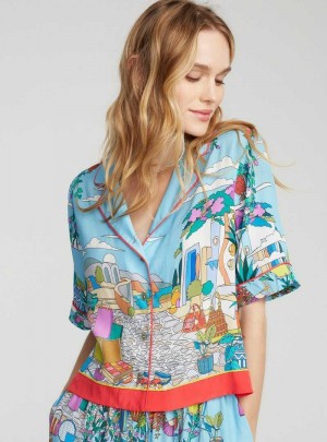 Robert Graham Gemma Shirt Multi | 987045-VOU
