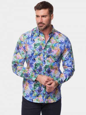 Robert Graham Gordon Long Sleeve Button Down Shirt Multi | 357248-KOP