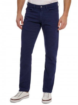 Robert Graham Grant Pant Navy | 068312-EBN