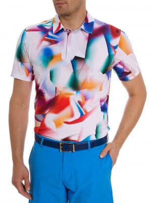 Robert Graham Hiatus Polo Weiß | 763590-PGH