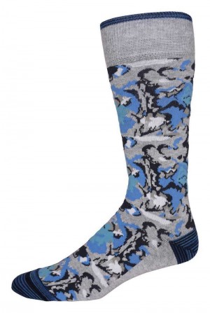 Robert Graham Ipswich Sock Grau | 095218-EOC