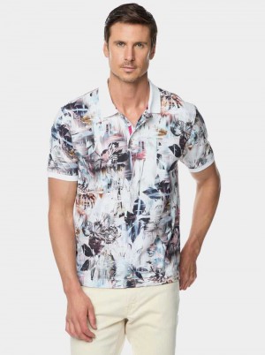 Robert Graham Iver Polo Weiß | 872150-JUA