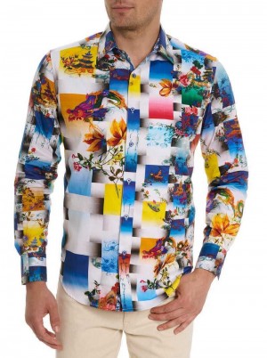 Robert Graham Koa Long Sleeve Button Down Shirt Multi | 970684-NXT