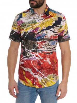 Robert Graham Laredo Short Sleeve Button Down Shirt Multi | 572069-QJH