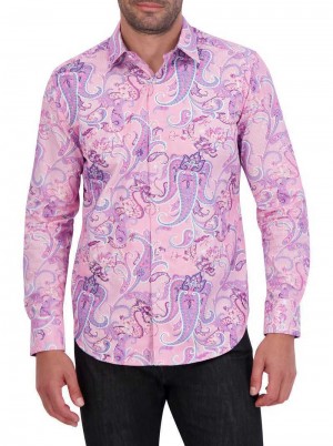 Robert Graham Limited Edition The Goody Long Sleeve Button Down Shirt Multi | 934528-QGC