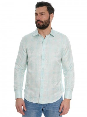 Robert Graham Limited Edition The Timeless Long Sleeve Button Down Shirt Tall Weiß | 984316-AXJ