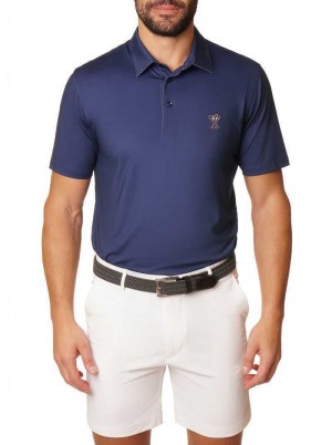 Robert Graham Martini Time Polo Navy | 129603-BIH
