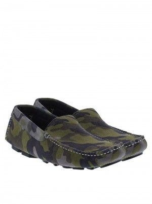 Robert Graham Phase Printed Loafer Army | 375268-BPC