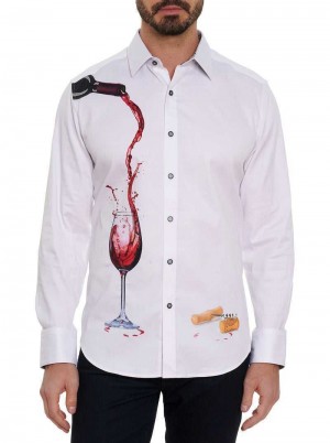 Robert Graham Pinot Noir 2 Long Sleeve Button Down Shirt Classic | 651934-ACB