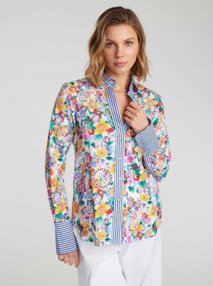 Robert Graham Priscilla Shirt Multi | 648139-PSB