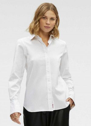 Robert Graham Priscilla Shirt Weiß | 098562-EHB