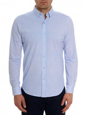 Robert Graham Ren Motion Long Sleeve Knit Shirt Multi | 341675-LIF