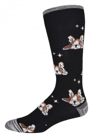 Robert Graham Rg Frenchie Sock Schwarz | 682310-PLA
