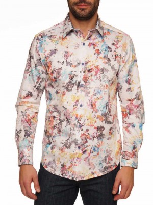 Robert Graham Splash Of Color Long Sleeve Button Down Shirt Multi | 420659-NFO