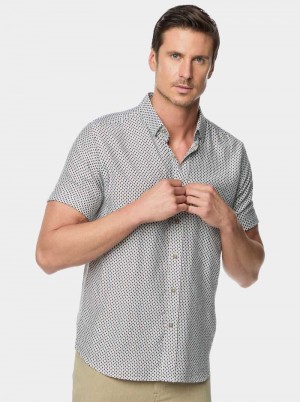 Robert Graham Trego Short Sleeve Button Down Shirt Multi | 370485-ZBR