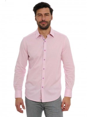 Robert Graham Wayfarer Long Sleeve Button Down Shirt Rosa | 935702-YJG